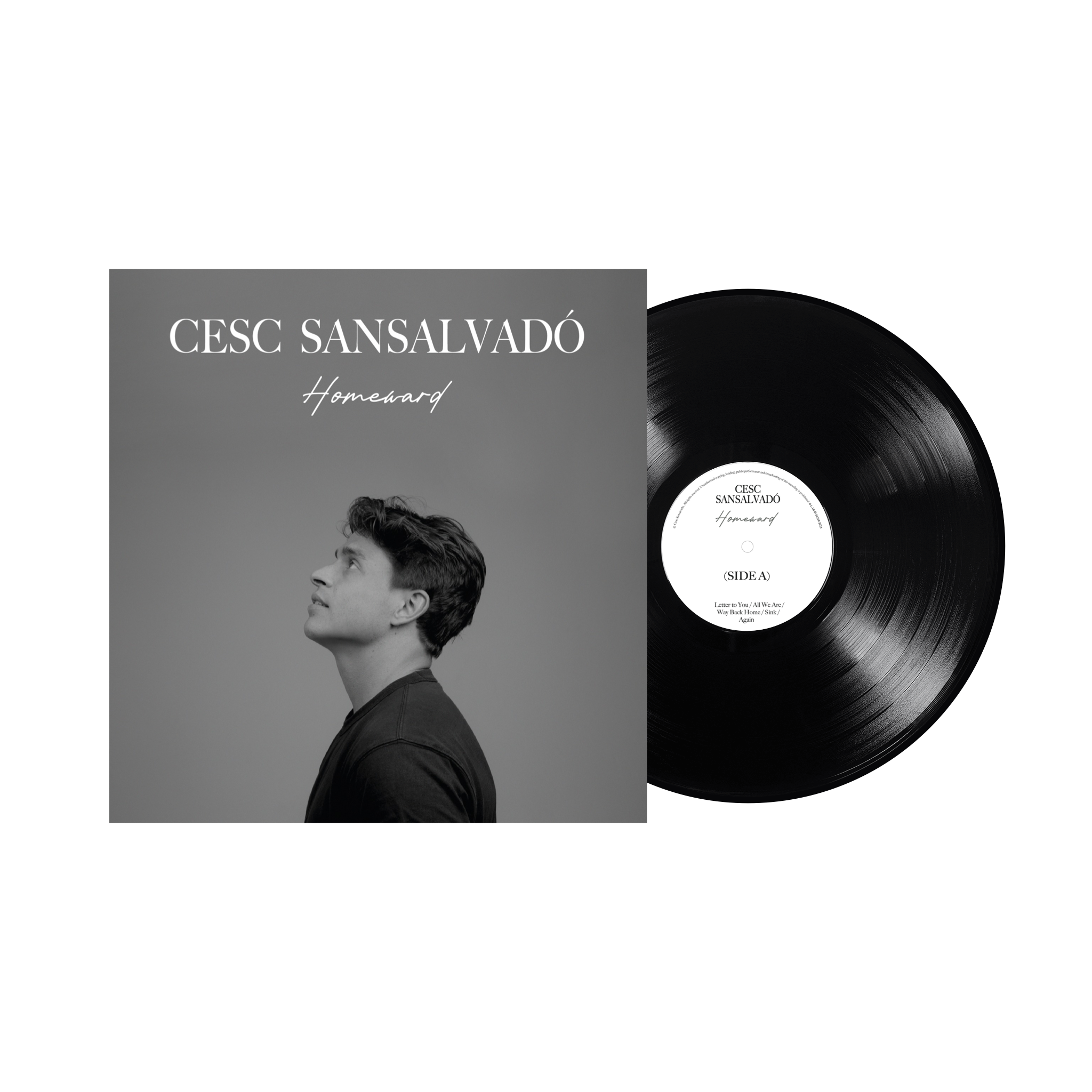 Vinil Homeward de Cesc Sansalvadó